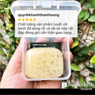 [Có hộp đựng] Lăn khử mùi đá khoáng tự nhiên khử mùi hôi cơ thể 36 tiếng dành cho nam và nữ