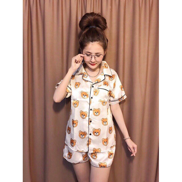 Bộ Ngủ Pijama Ngắn Hình Mới TTG2 Loại 1