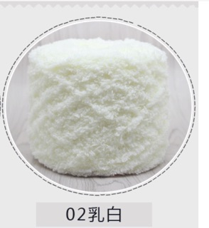 len bông xù cuộn 100g