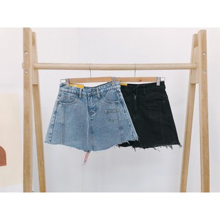 [ ẢNH THẬT SHOP TỰ CHỤP] QUẦN JEAN GIẢ VÁY 2 MÀU ĐỦ SIZE CHO NỮ