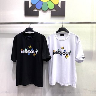 MISSOUT BUTTERFLY TEE - Áo Missout Bướm (Đen/Trắng)