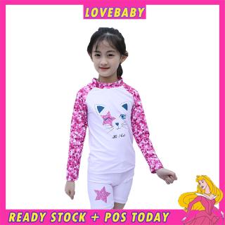 Bộ đồ bơi in họa tiết hoạt hình dễ thương cho trẻ em