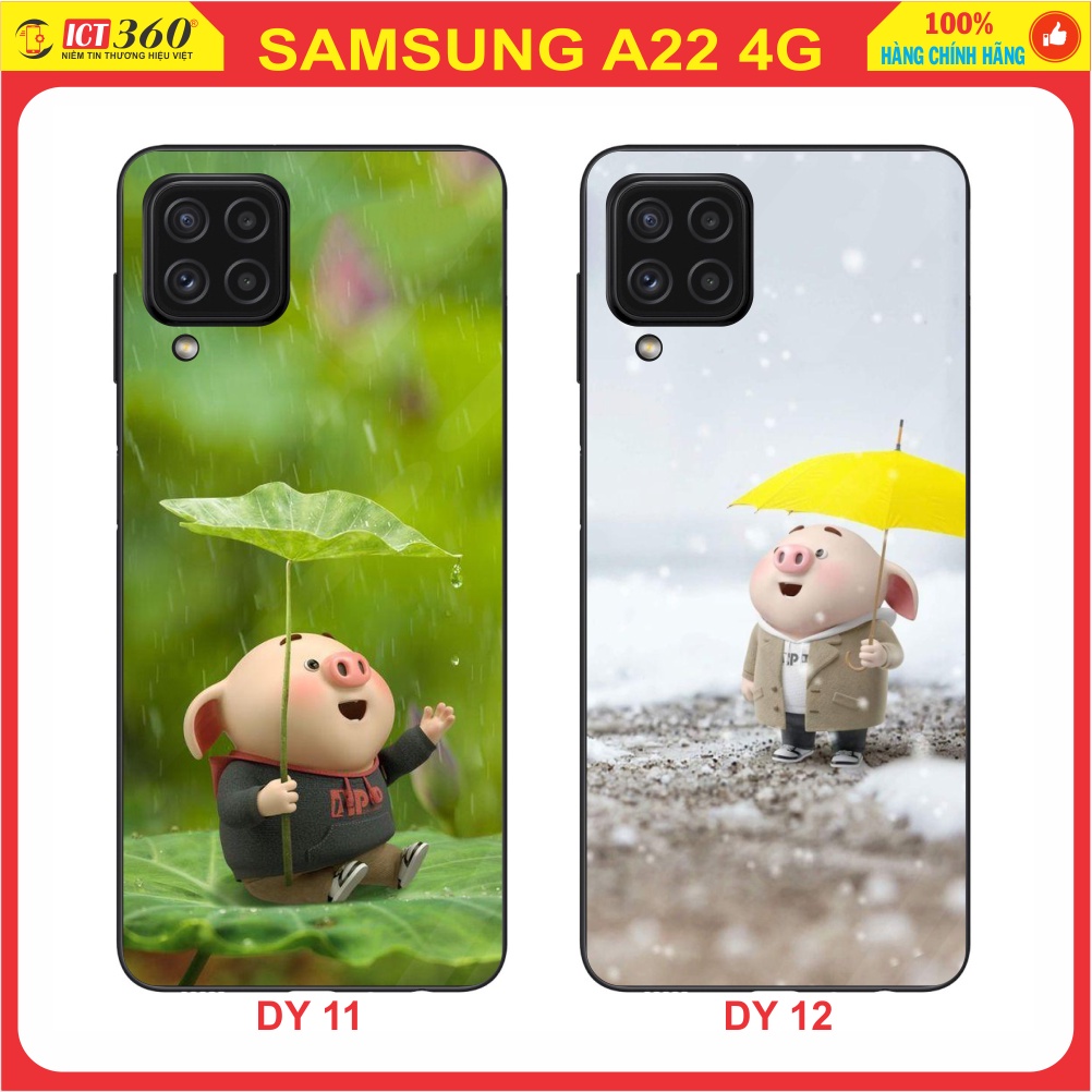 Ốp lưng kính SAMSUNG A22 4G - Nhận in ảnh theo yêu cầu