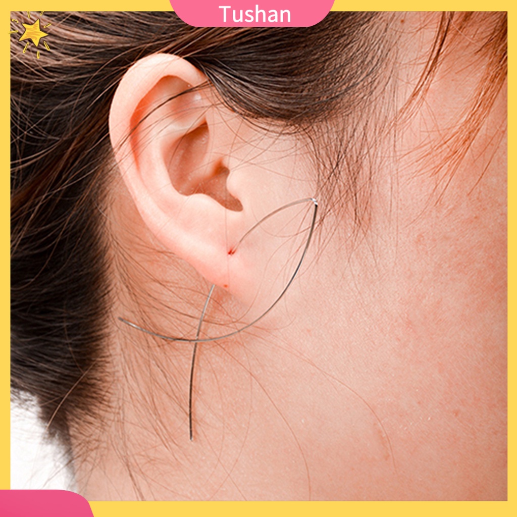 Khuyên tai nữ trang dáng dài tạo hình độc đáo