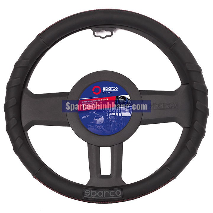 Bọc vô lăng SPARCO SPC1117BK Chính Hãng