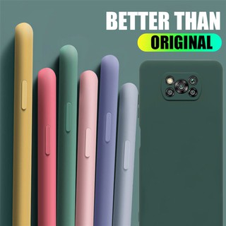 Ốp lưng Xiaomi Poco F3 X3 M3 Pro X3 NFC Mi 9T Pro Silicon lỏng siêu mỏng Vỏ điện thoại mềm mượt