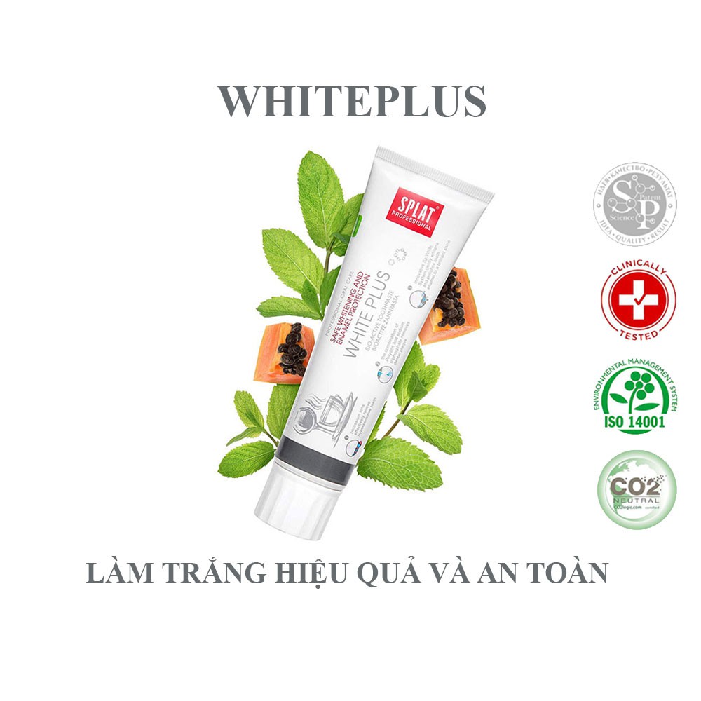 Kem Đánh Răng Splat White Plus Professional Series (40ml) - Chính hãng 100%