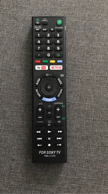 Remote điều khiển tivi Sony- có bảo hành- tặng pin