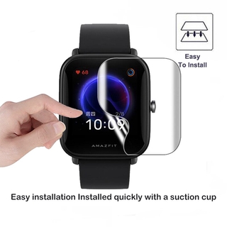 Set 2 miếng dán tpu hydrogel mềm bảo vệ màn hình đồng hồ thông minh cho amazfit bip u / u pro pop