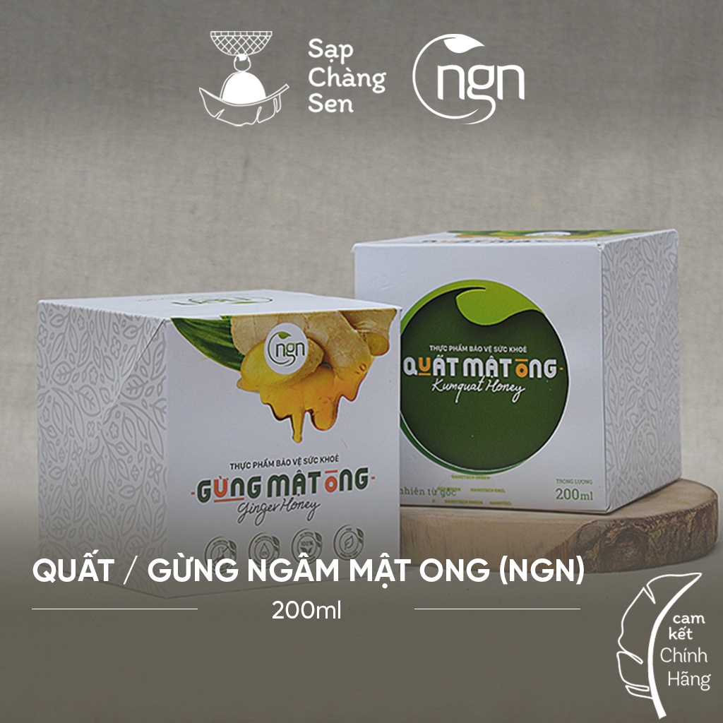 Quất / gừng ngâm mật ong (NGN) - 200ml