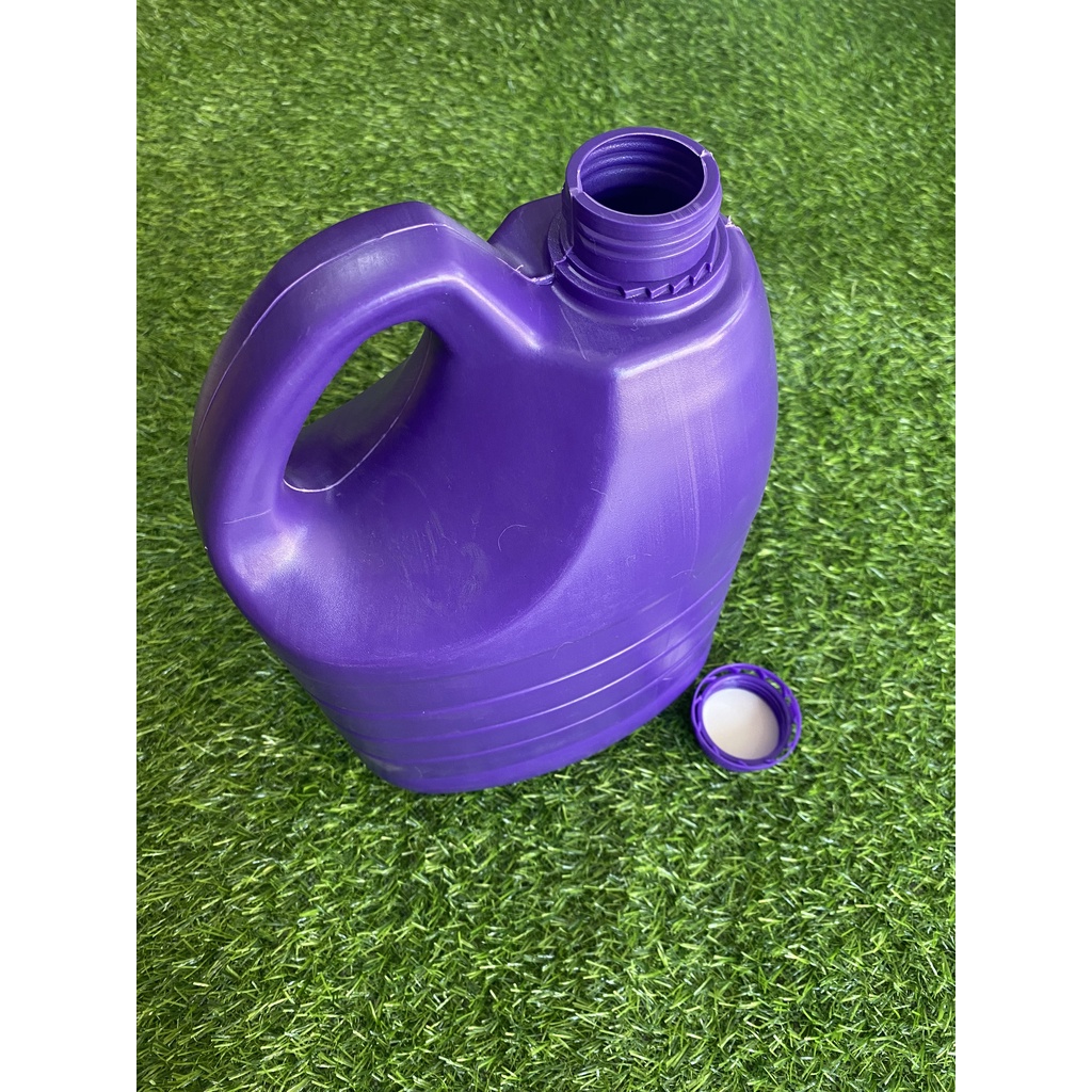 Can nhựa HDPE 3l8 thân kẻ ngang màu tím