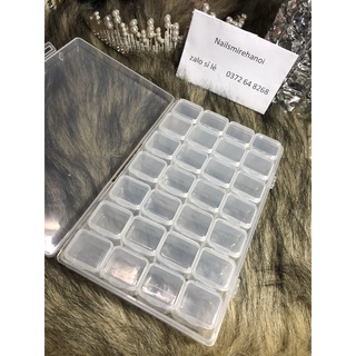 Hộp Đựng móng,đựng đá, đựng charm, 10 số siêu đẹp