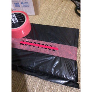 1 cuộn"băng keo màu hồng" quấn hàng siêu dễ thương