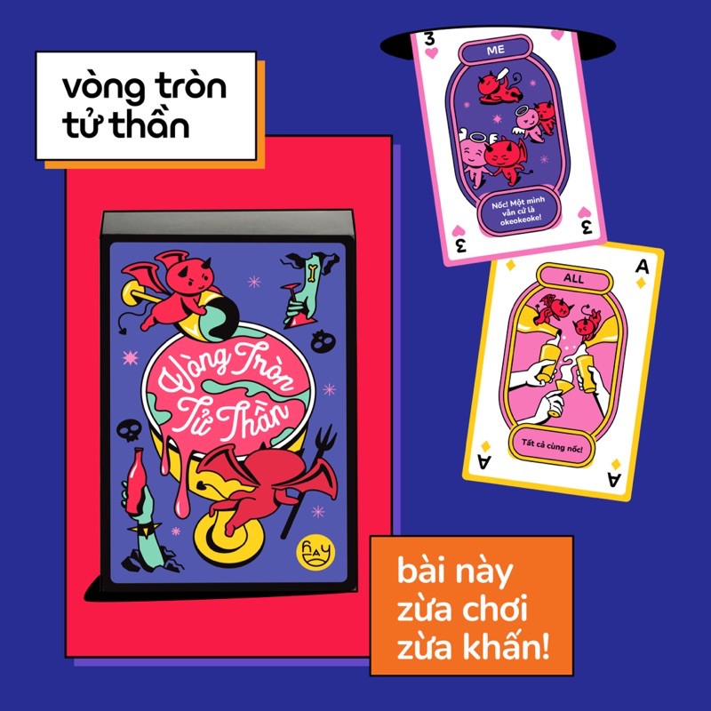 Bộ bài “Vòng Tròn Tử Thần” - phiên bản Việt hoá của Drinking game nổi tiếng thế giới King’s Cup | HAY Gourmet