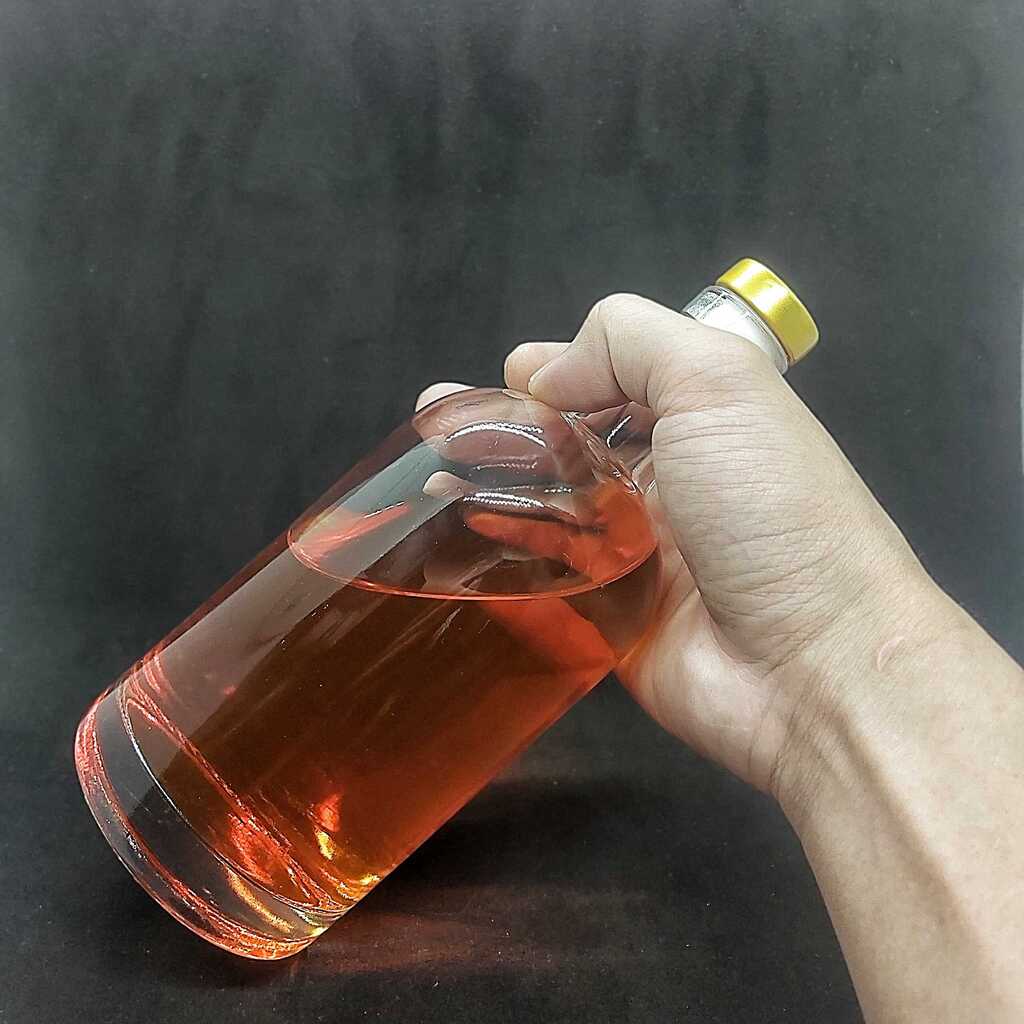 Chai Đựng Rượu Thủy Tinh 500ML mẫu vốt ka – Mẫu Chai Rượu Đẹp - Bình Đựng Ruou