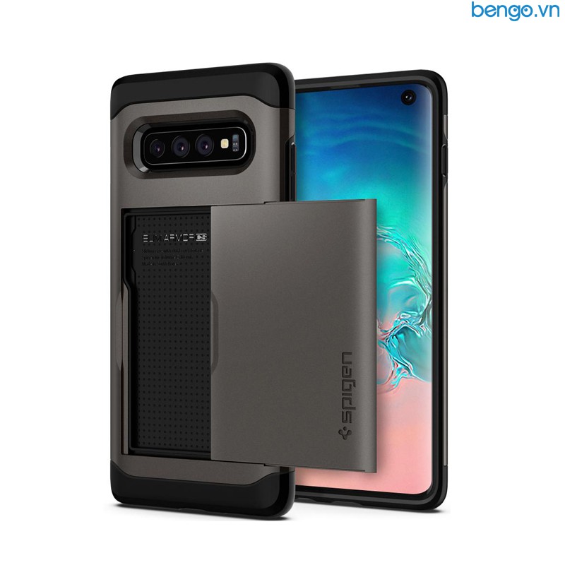 Ốp lưng Samsung Galaxy S10 SPIGEN Slim Armor CS