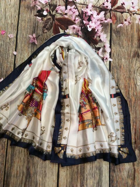 Freeship 99k TQ_Khăn silk 100% khổ rộng | BigBuy360 - bigbuy360.vn