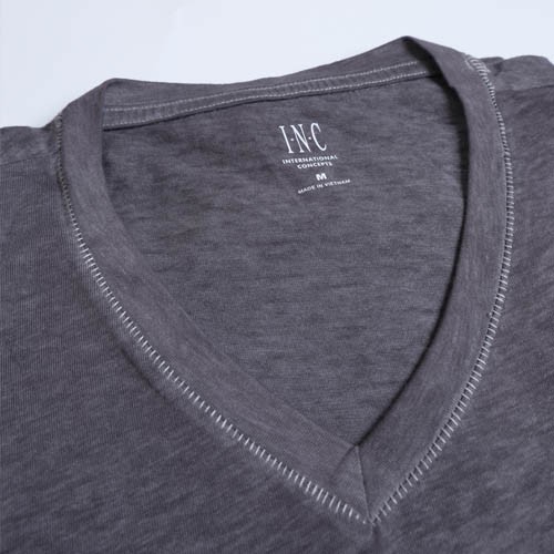 Áo Thun Nam Cổ Tim Màu Đen, Trắng, Xanh Đen👕 FO76 SHOP👕