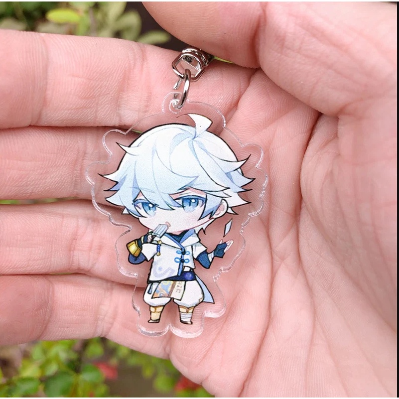 Móc Khoá Genshin Impact Cute Chibi móc khoá quà lưu niệm móc khoá phụ kiện túi xách balo móc khoá bằng arcrylic