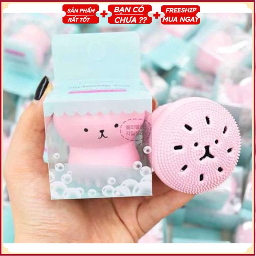 Sẵn hàng combo 10 mút rửa mặt bạch tuộc .