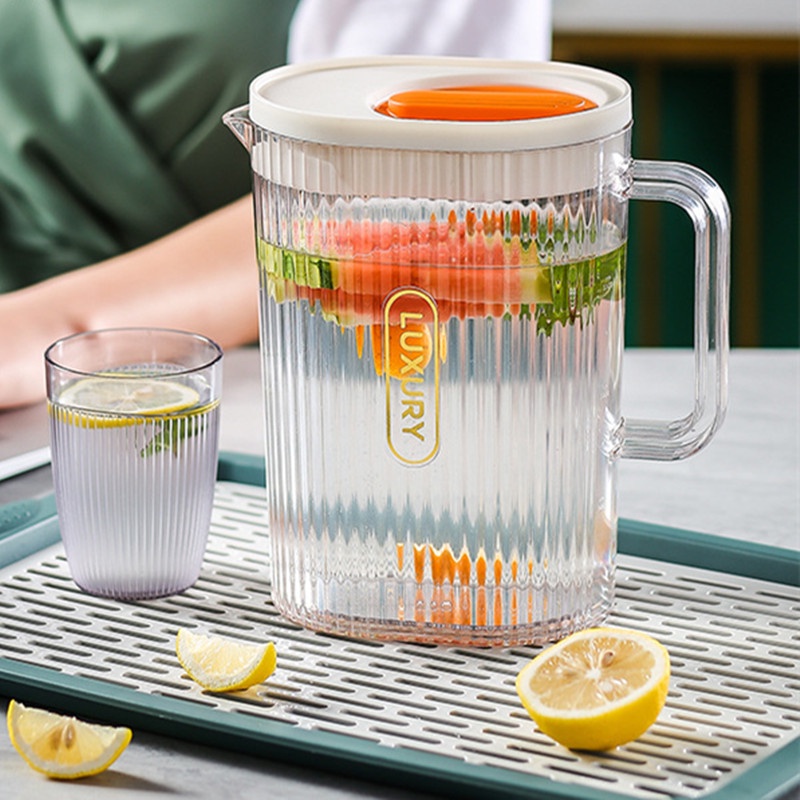 Bình Đựng Nước Chịu Nhiệt Cao 2000ML Có Nắp Đậy Tiện Dụng