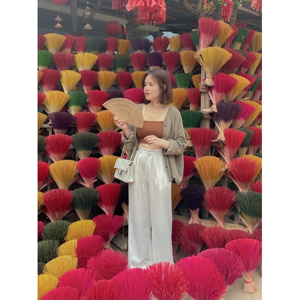 Áo hai dây bản to croptop có đệm mút Nana21 Nanastore21