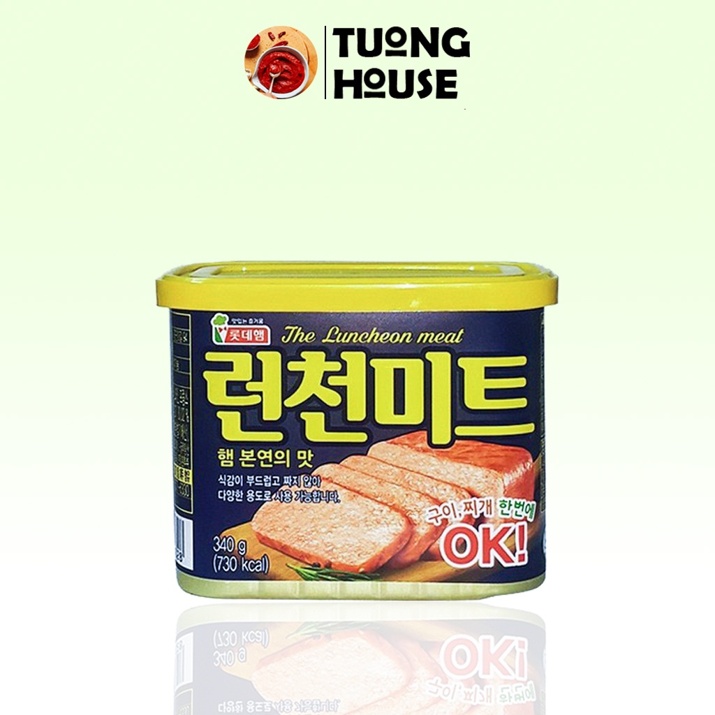 Thịt hộp Lotte Lunchoen Meat Hàn Quốc 340g
