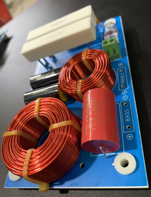 Mạch phân tần Full đơn  H-2K / lọc loa 2 Way 1 treble 1 bass 40 cao cấp