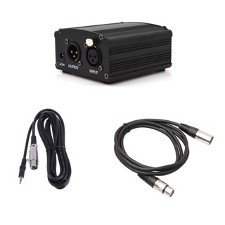 Combo micro takstar pc k320 nguồn 48v
