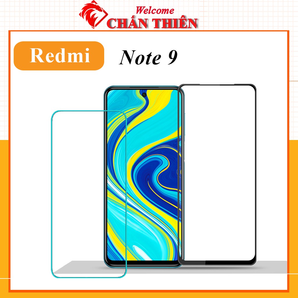 [Loại Xịn] Kính Cường Lực Xiaomi Redmi Note 9 Redmi 10X 4G Full Màn Trong Suốt Cảm Ứng Mượt Mà Tặng Kèm Khăn Lau