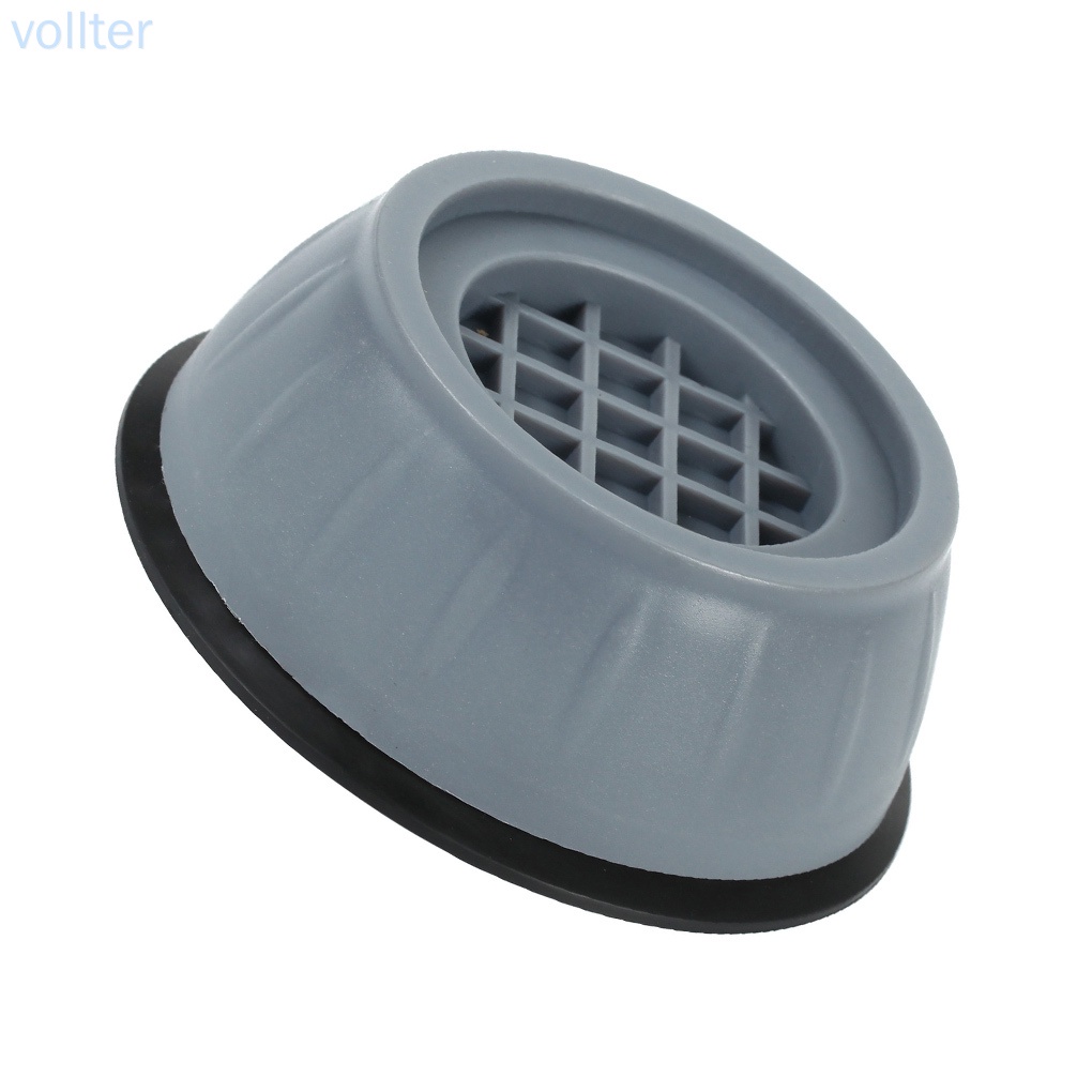 Set 4 miếng đệm nhựa lót chân tủ lạnh/ máy giặt chống rung trượt
