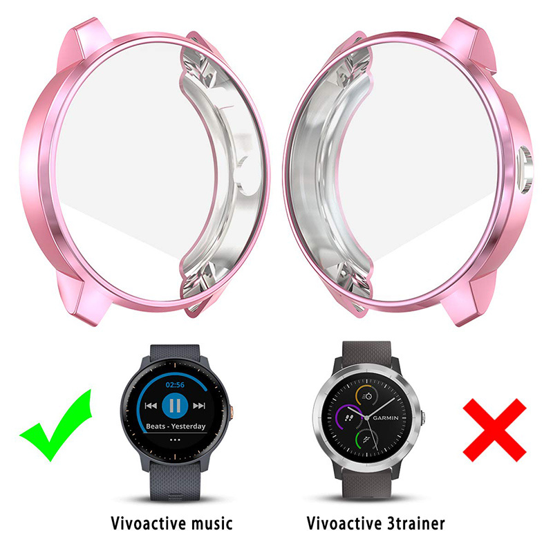 Mới Miếng Dán Silicon Bảo Vệ Màn Hình Chống Trầy Cho Garmin Vivoactive 3 Music Ốp