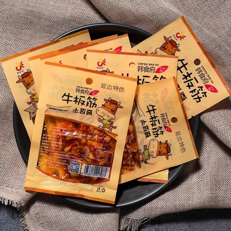 [Mã GROSALEHOT giảm 8% đơn 250K] 1 Gói gân bò ÔN CHÂU 12 gam