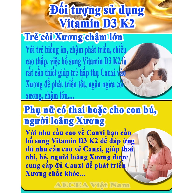 Vitamin D3K2 Bổ Sung Vitamin K2 D3 Hấp Thụ Calcium Tránh Còi Xương Thực Phẩm Bổ Sung Vitamin D K Dạng Xịt VitDeKa Spray