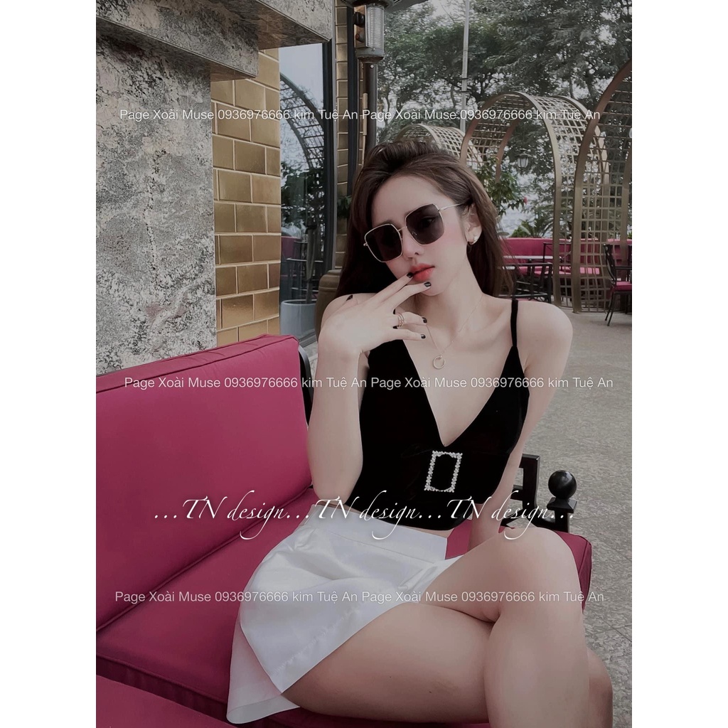 Set áo nơ ngực kèm quần tacta