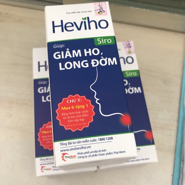 HEVIHO giảm họ Long đờm