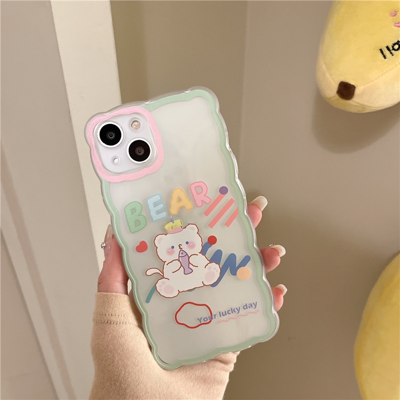 Ốp lưng iphone Ốp Điện Thoại Họa Tiết Sóng Biển Lớn Cho iphone13promax / 12 / 14pro / 11 / 6 / 6s / 7 / 8 / Plus / Mini /ProMax-14 Dinuo case