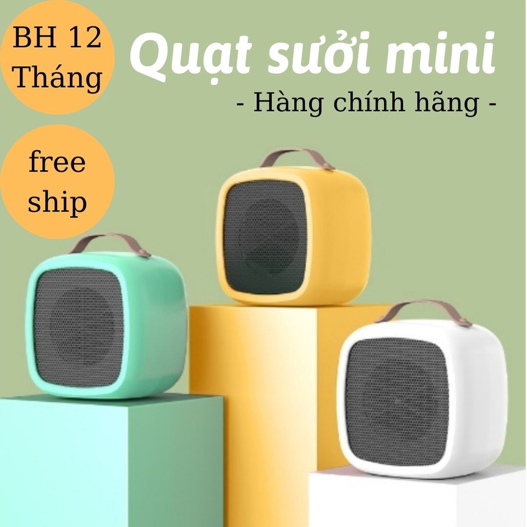 Máy quạt sưởi ấm mùa đông mini cầm tay cho bé không gây tiếng ồn