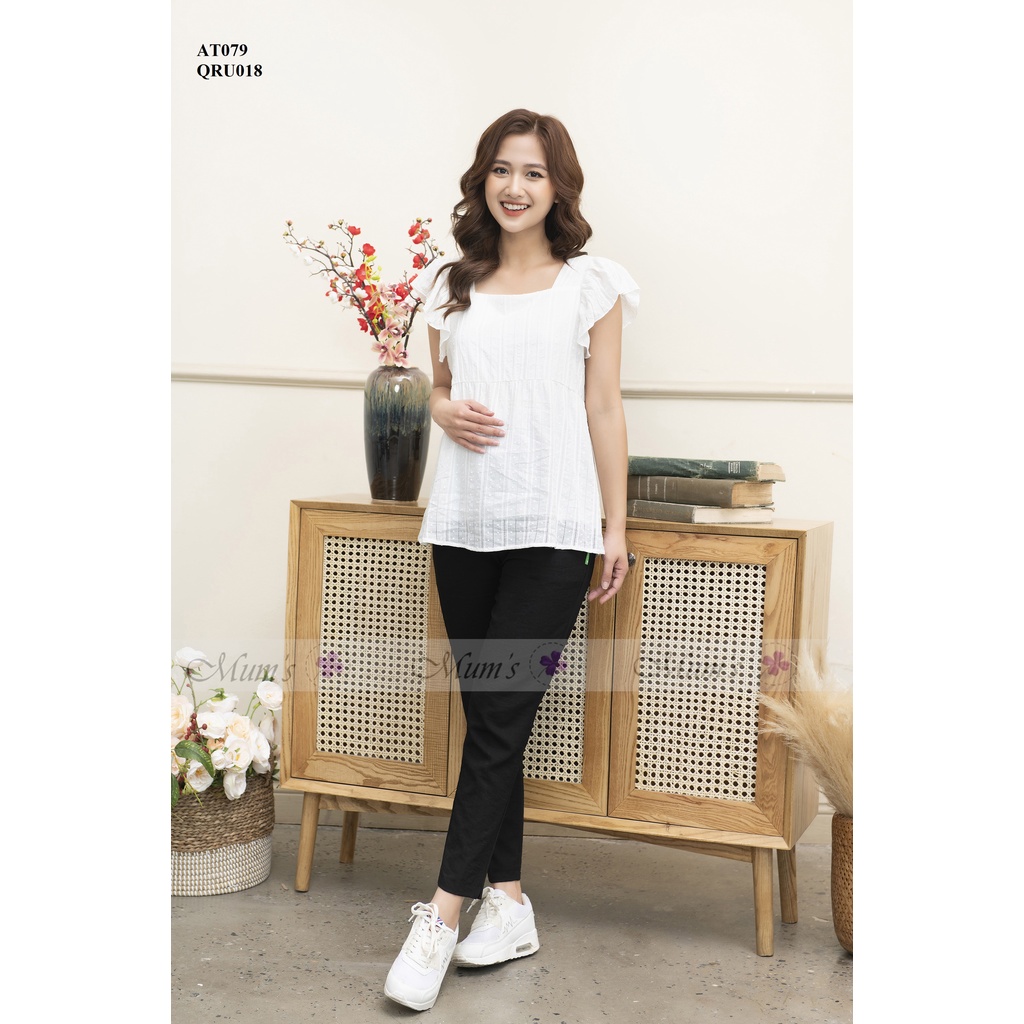 Quần bầu công sở thiết kế MUM'S SHOP  FREESHIP  Quần baggy đũi hàn siêu mềm mại, thoáng mát, dáng chuẩn