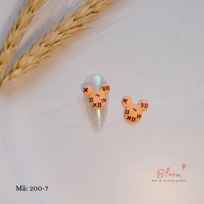 Charm mickey gắn móng tay, nail (set 2 charm)