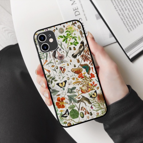 Ốp lưng iphone hình nature collage art aesthetic cạnh vuông  cho các dòng SAMSUNG PAP20210788