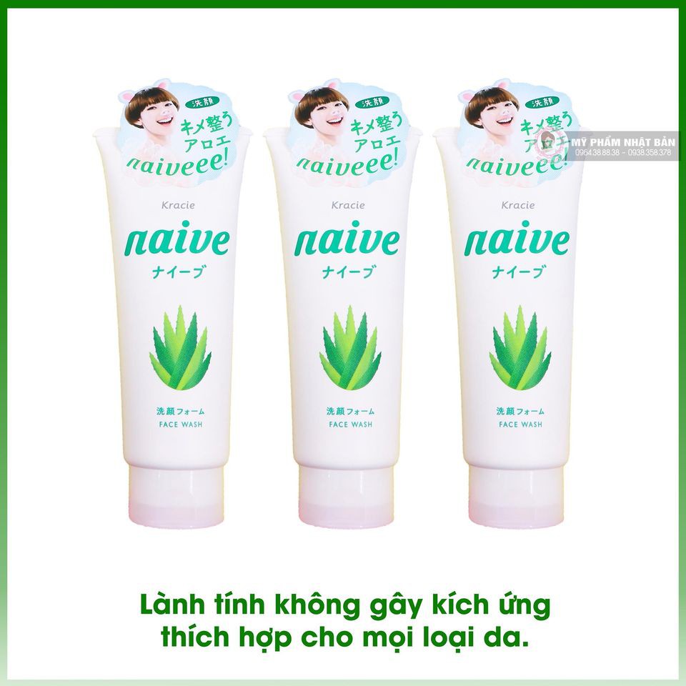 SỮA RỬA MẶT KRACIE NAIVE