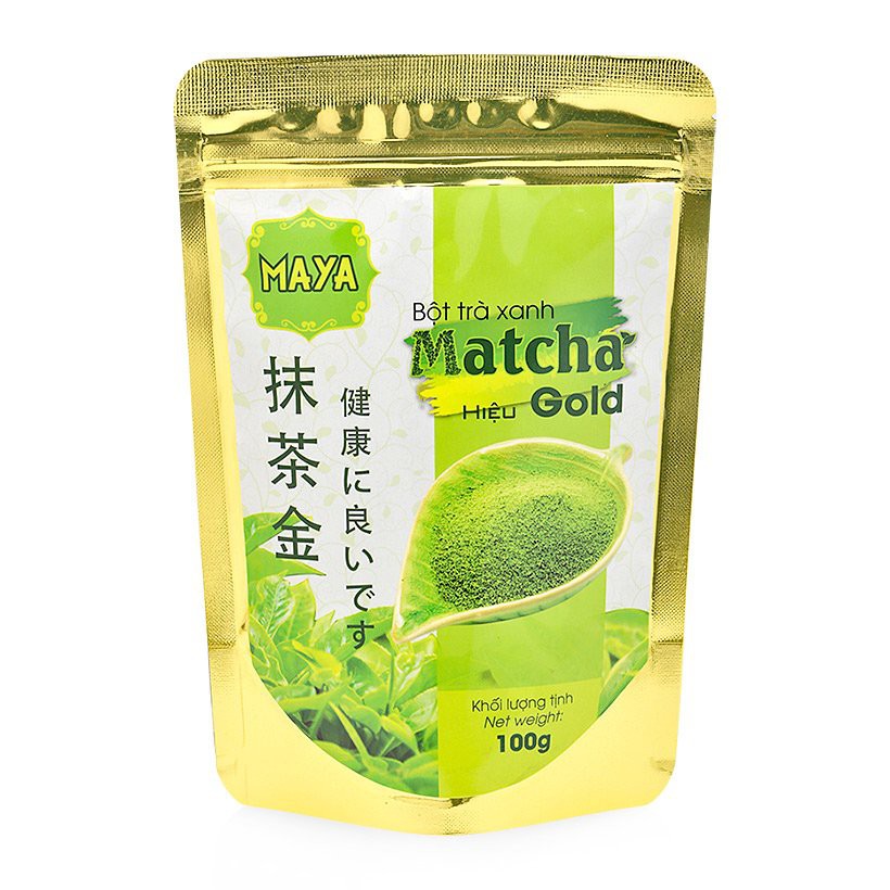 bột trà xanh 100g