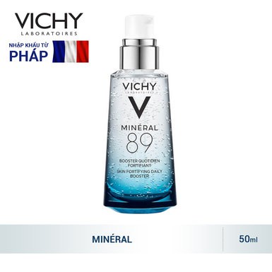 [CHÍNH HÃNG] Dưỡng Chất Cô Đặc Vichy Mineral 89 Giúp Phục Hồi Và Bảo Vệ Da 50ml