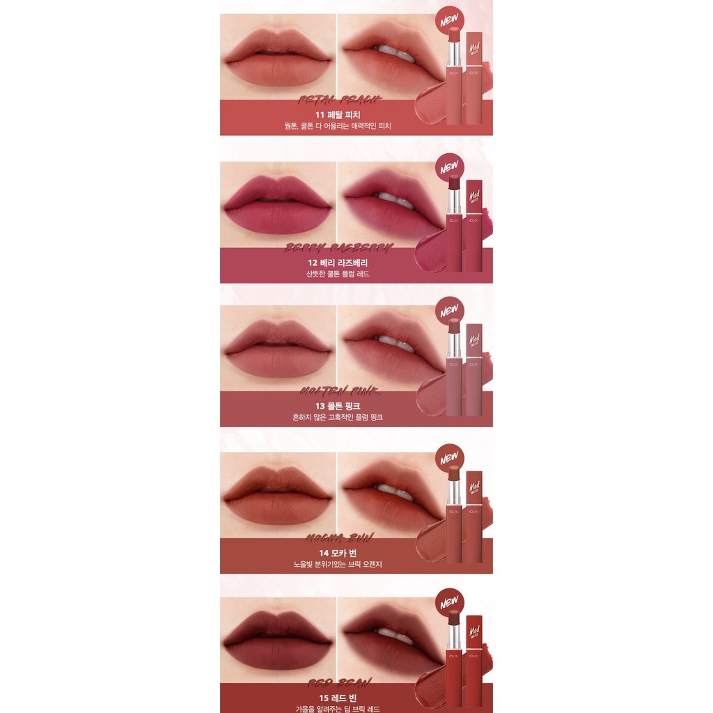 Son Clio Mad Matte Stain Lips 3.3g | BigBuy360 - bigbuy360.vn