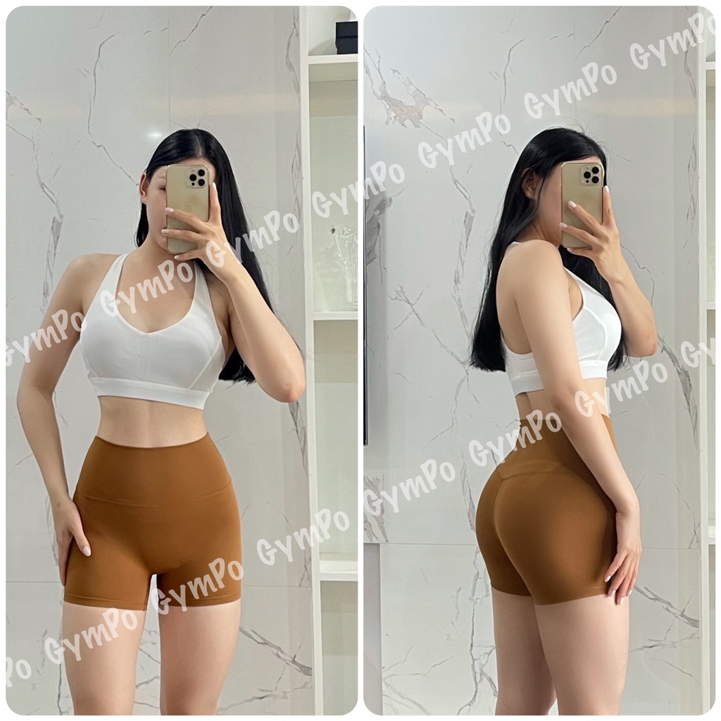 Quần Đùi Thể Thao Poly Trơn Màu