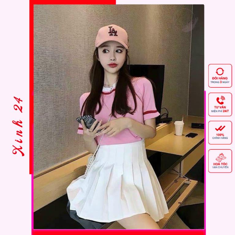 Chân Váy Tennis Xếp Ly Ngắn Dáng Xòe Lưng Cạp Cao, Có Quần Lót Bên Trong, nhiều màu lựa chọn | BigBuy360 - bigbuy360.vn