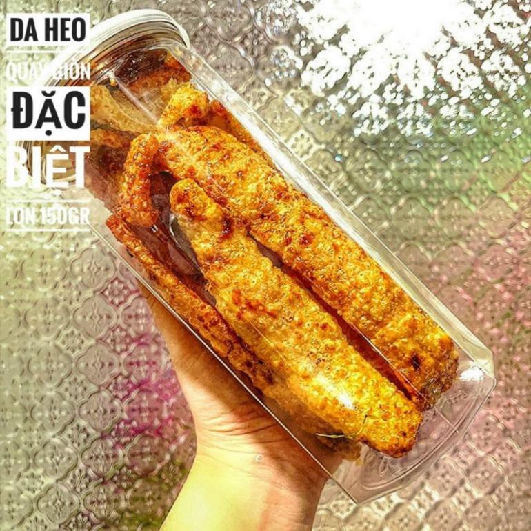 Da heo quay Giòn Đặc Biệt lon 150gram TỪ ĐƠN 50K,  Hàng ngon nhà làm