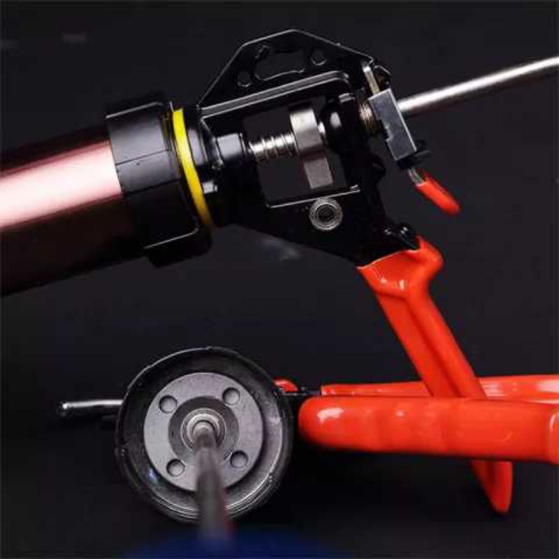 Súng Bắn Keo Xúc Xích Tự Ngắt Cao Cấp Nhất Tặng 3 Đầu Vòi Đi Keo