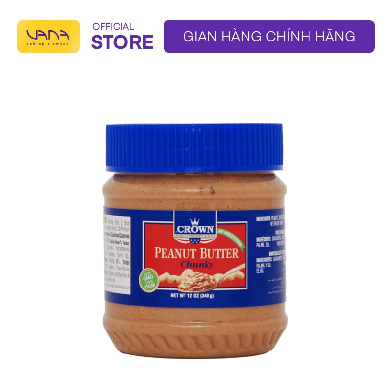 BƠ ĐẬU PHỘNG  CROWN THƠM NGON BÉO NGẬY